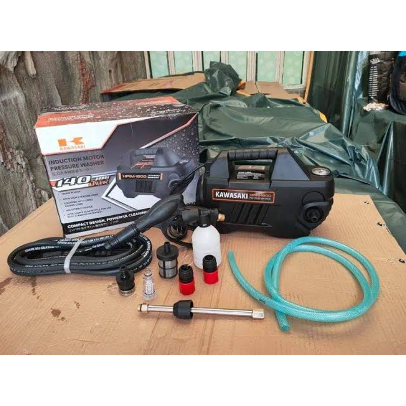 KAWASAKI Induction Motor Portable High Pressure Washer HPIM (1800W