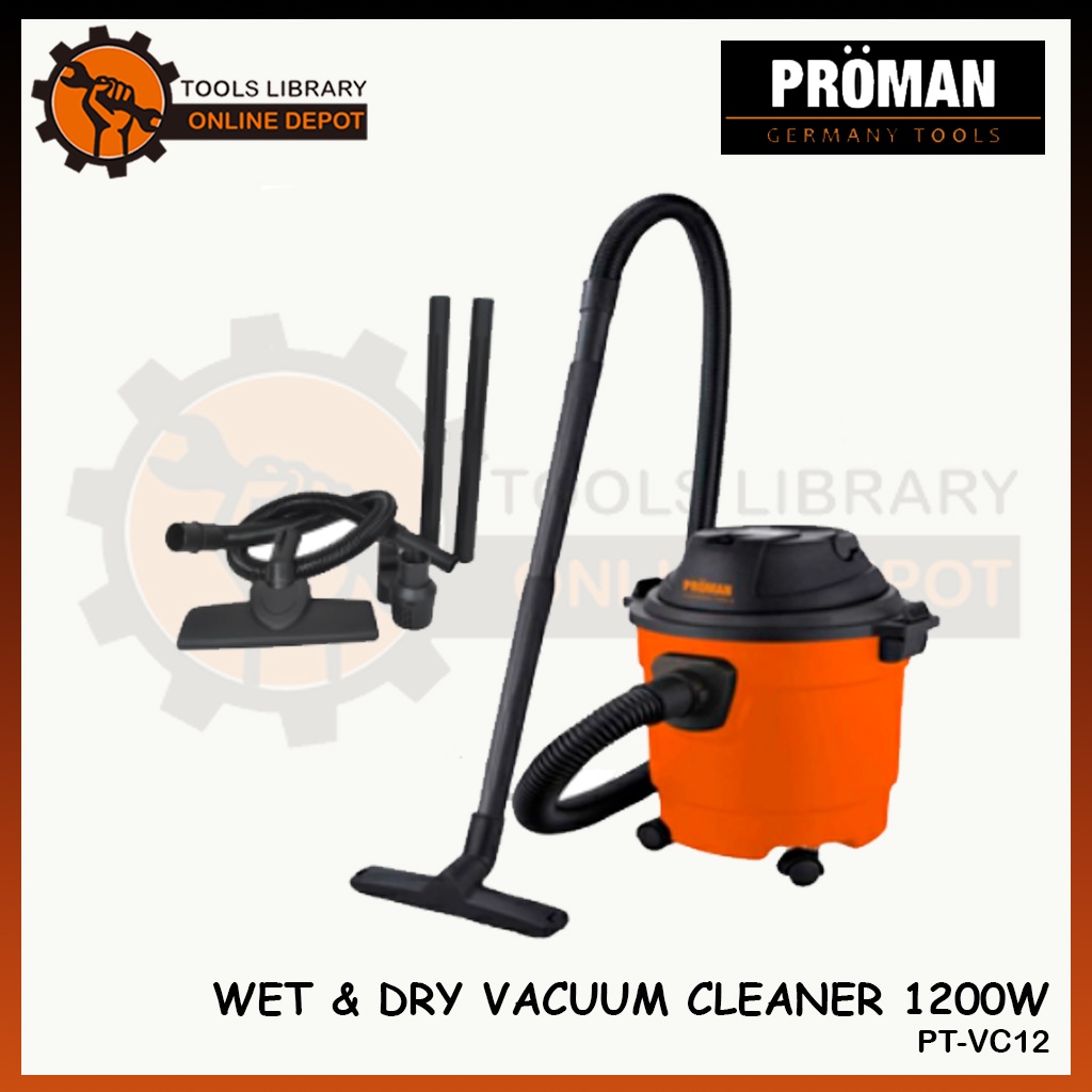 HOYOMA JAPAN 3 IN 1 Wet & Dry Vacuum Cleaner 12L 1200W (HTVC12L
