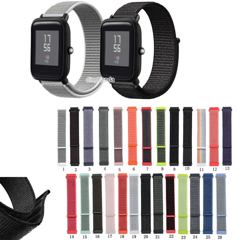 Nylon Strap Band For Huami Amazfit Bip Lite Bip S Shopee Philippines