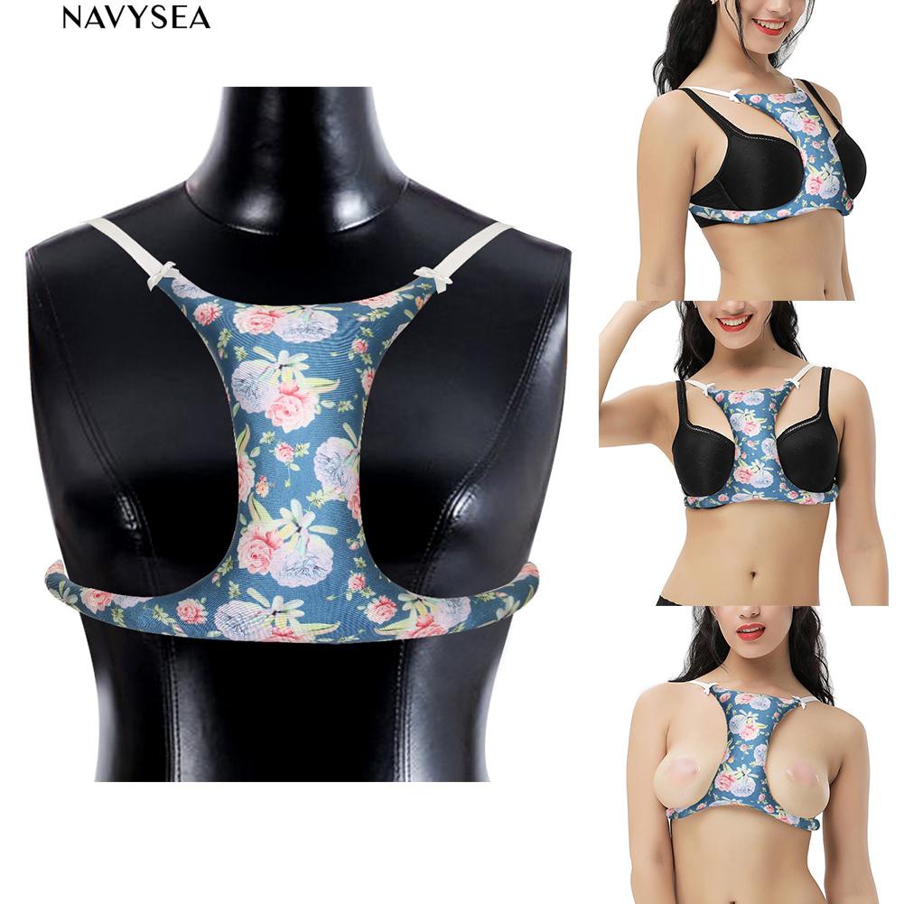 Women Anti Wrinkle Breast Pillow Chest Nightwear Sleep No Wire