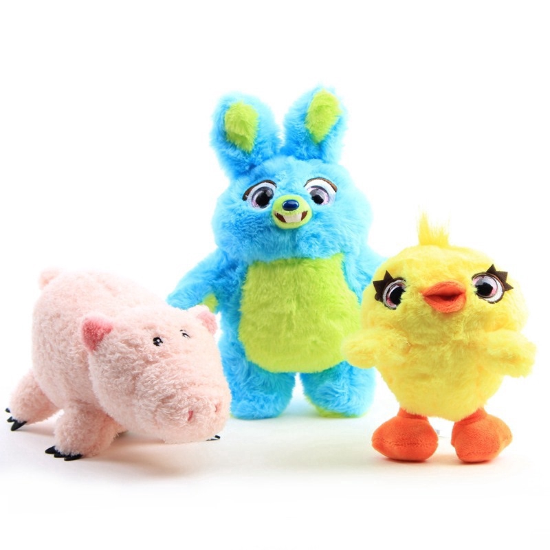 New Disney Movie Toy Story 4 Ducky Bunny Pink Pig Stuffed Doll Soft Plush Toy Kids Gift Shopee Philippines - roblox plushies piggy