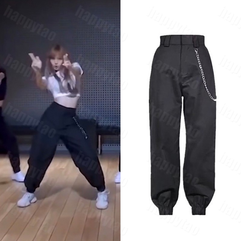 black pink sweatpants