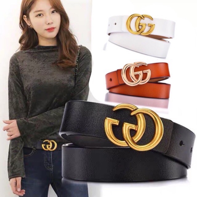 ladies leather belts