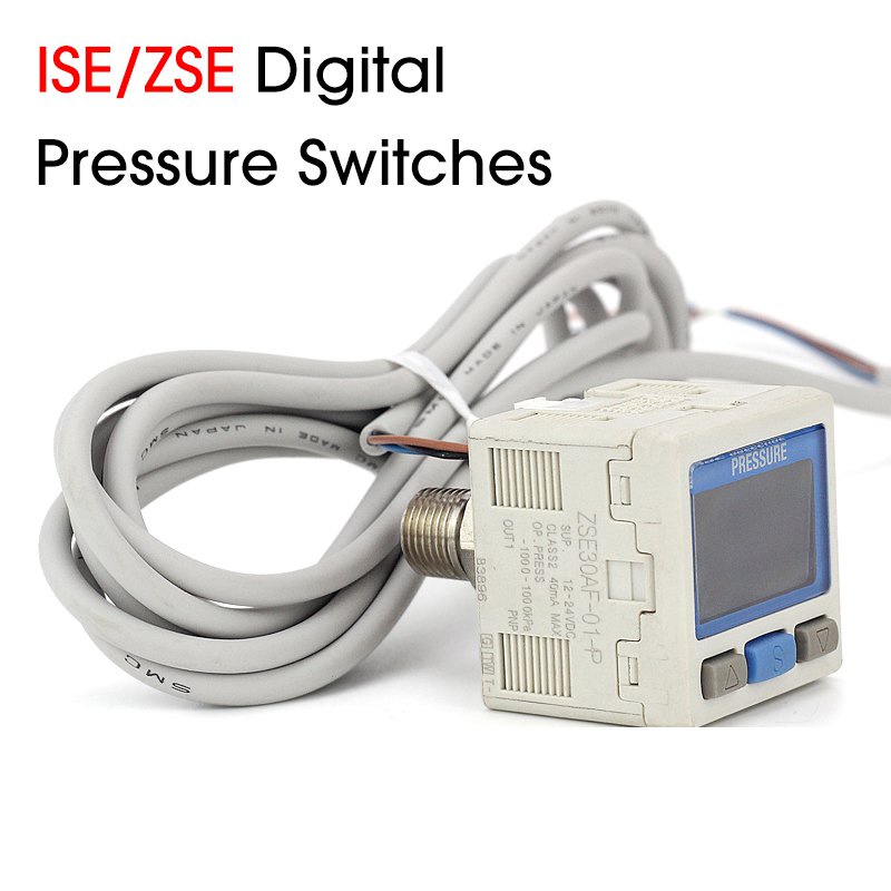 SMC Type ZSE / ISE30A Digital Display Pressure Electronic Pressure