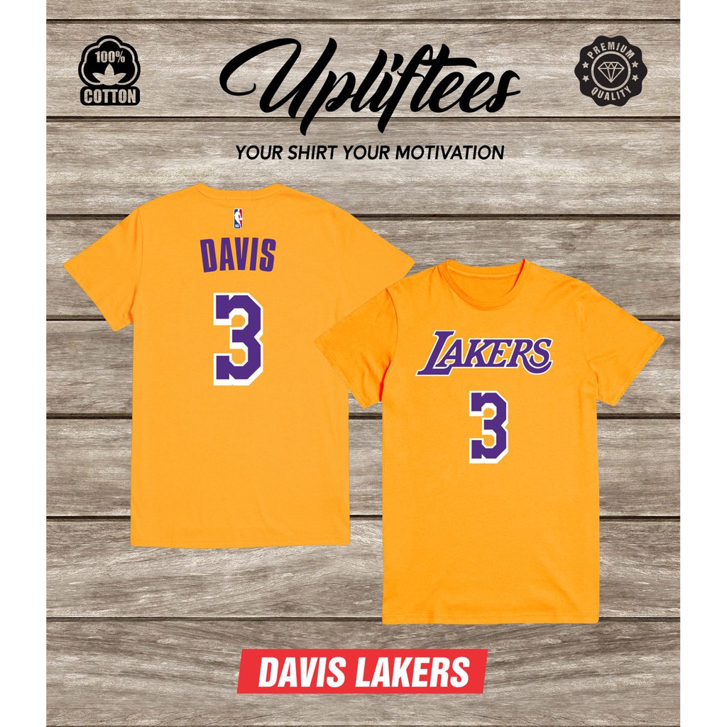 anthony davis t shirt jersey