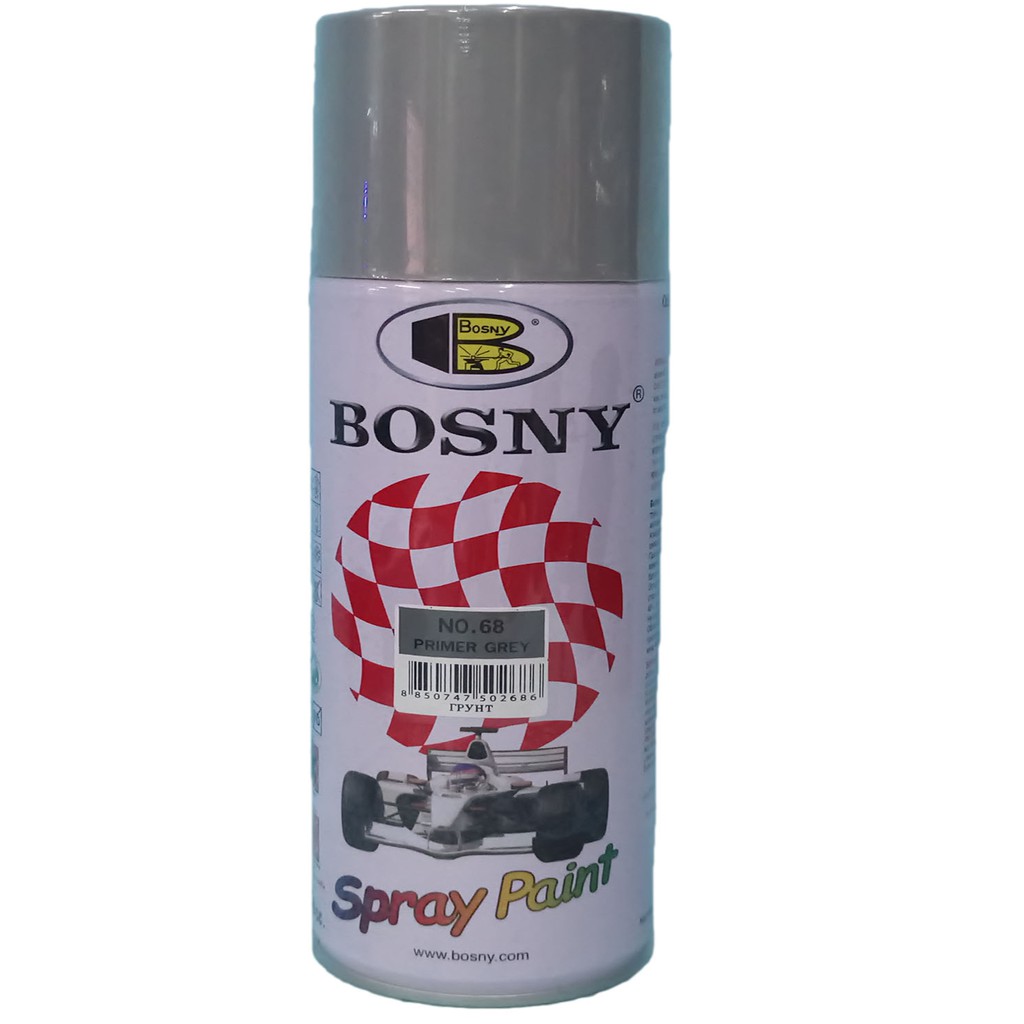 Bosny Spray Paint Primer Grey No 68 Xde Shopee Philippines