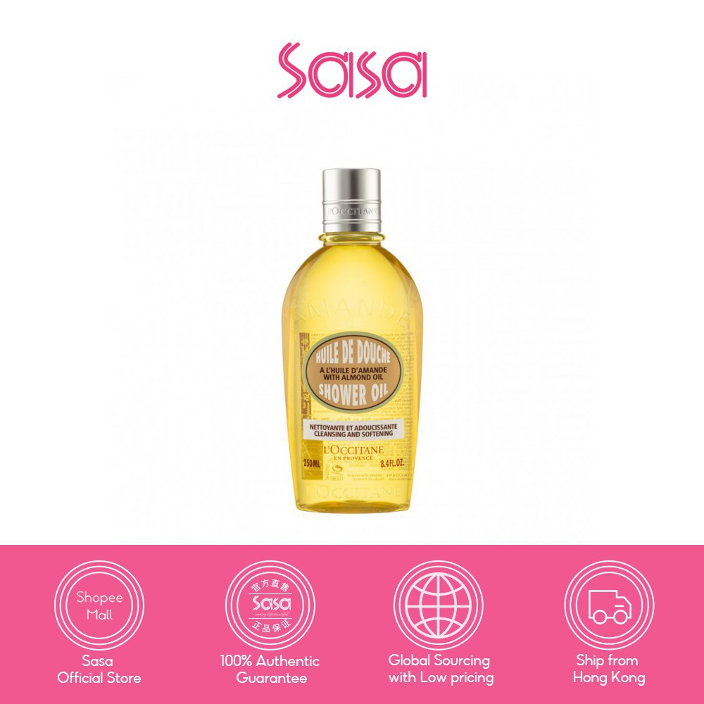 L'OCCITANE Almond Shower Oil (250ml) Shopee Philippines