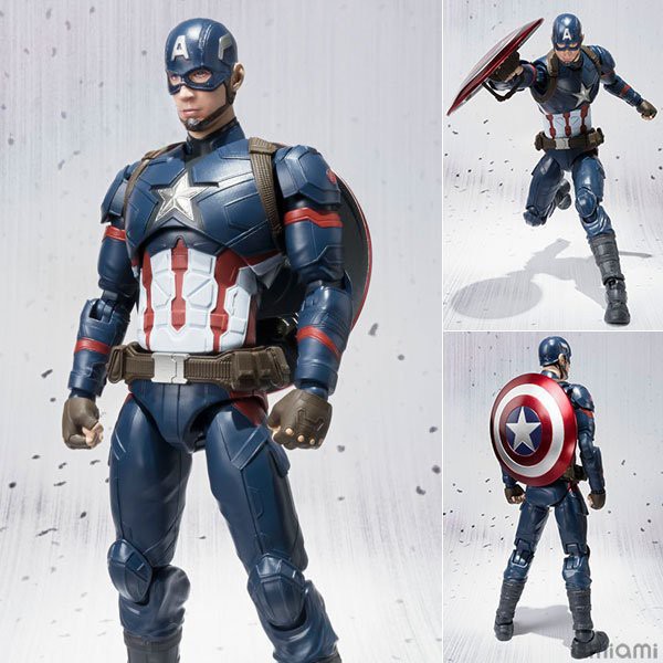 captain america action figure civil war