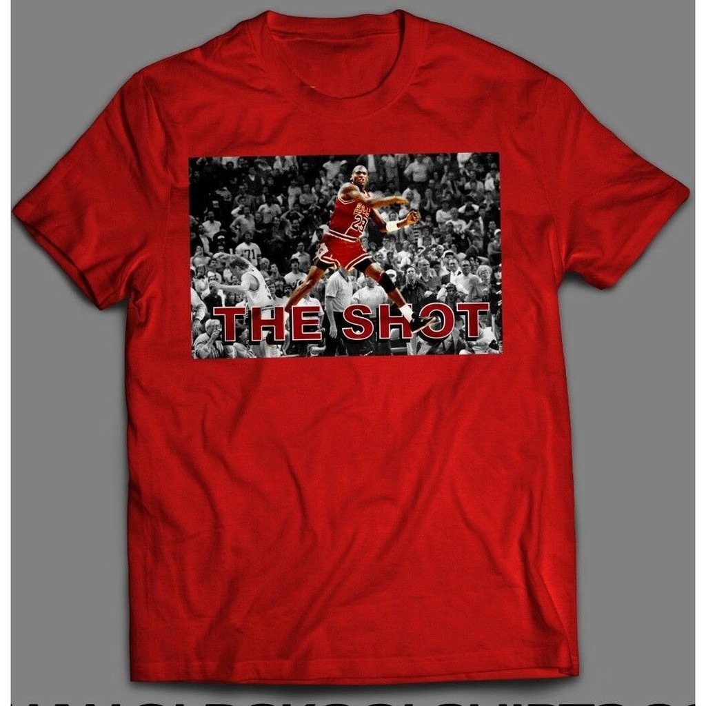 michael jordan the shot shirt