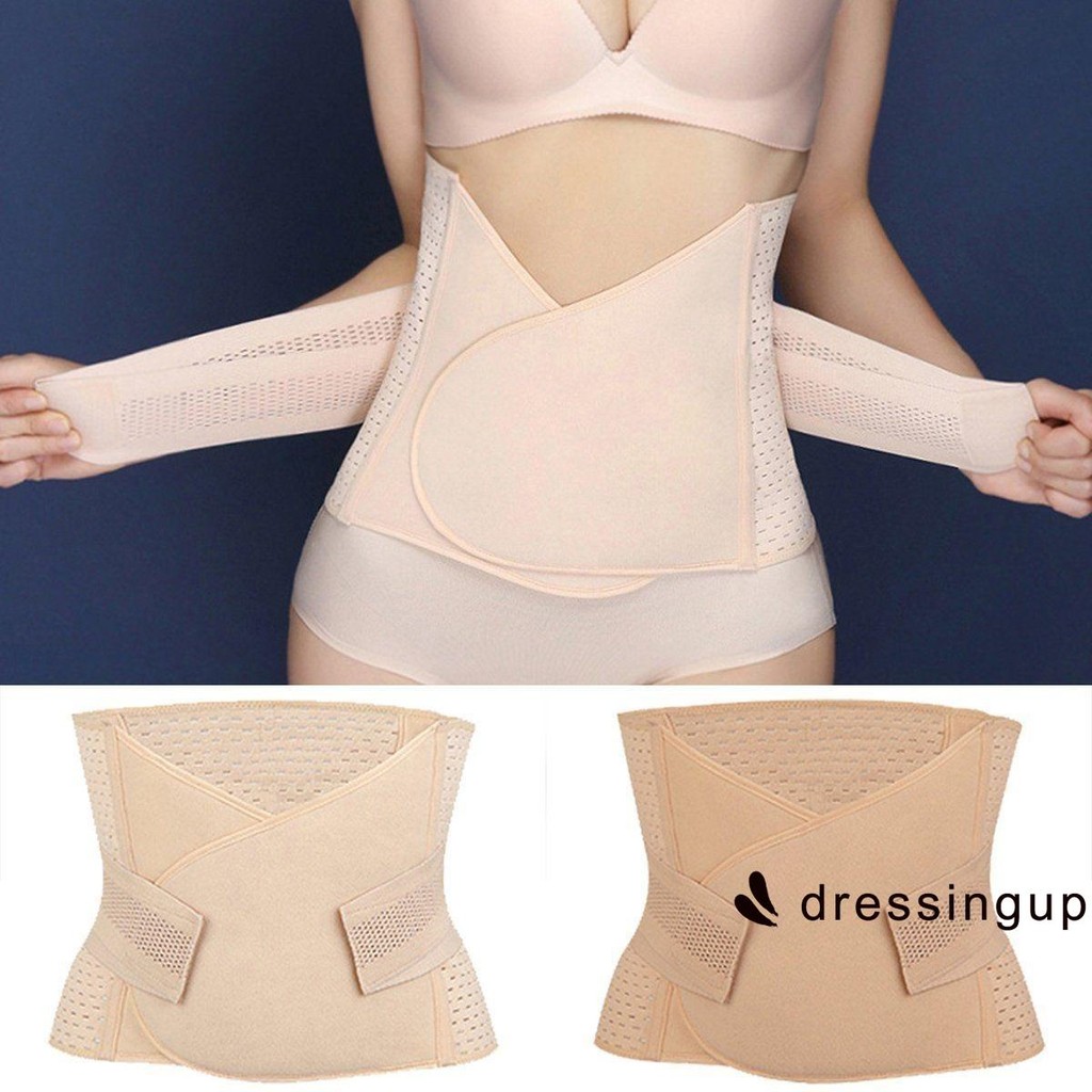 EGESlimming Belt Women Body Waist Shaper Girdle Adjustable Shopee