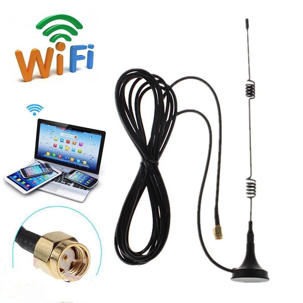 COD】RP-SMA 2.4GHz 7 dBi Wireless Wifi WLAN Signal Booster SMA 2.4GHz 9DBI Wireless  Wifi WLAN 5 X Range Booster Antenna Extender | Shopee Philippines