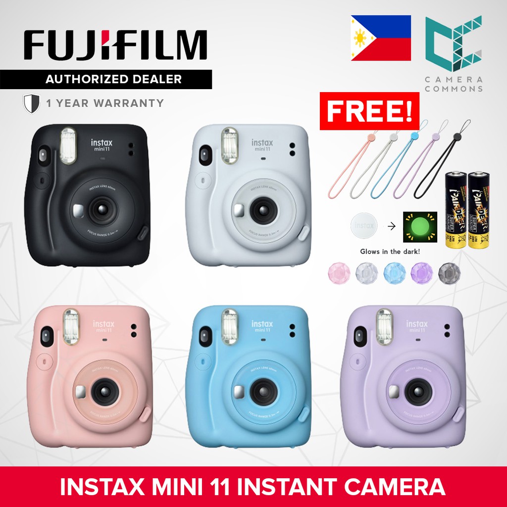 Official Fujifilm PH Instax Mini 11 Camera 1 Year Local Warranty