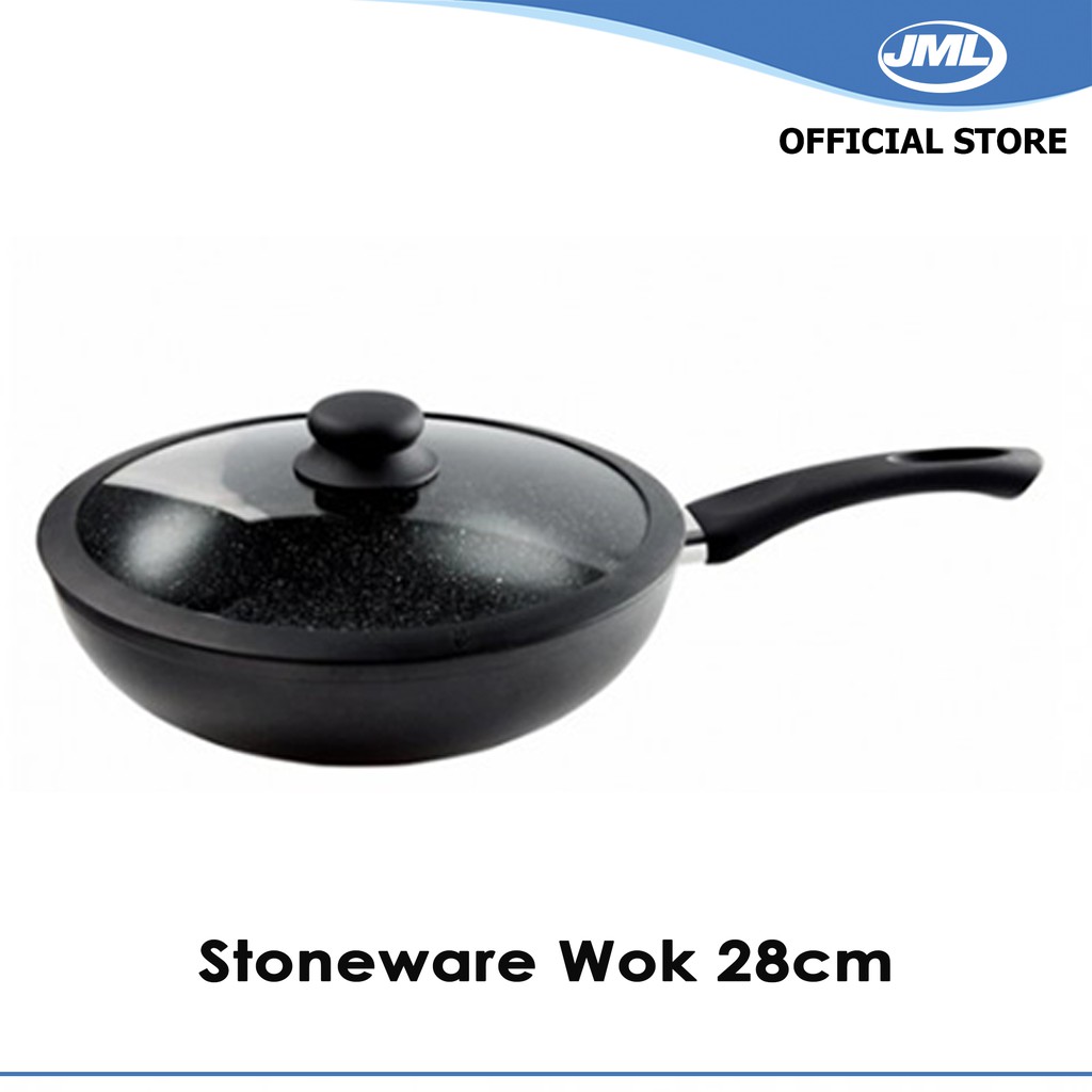 JML Stoneware Wok With Silicon Lid Shopee Philippines