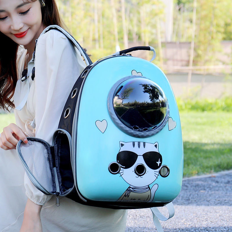 Portable Pet Cat/Dog Backpack MultiFunction Bag Large Space Capsule