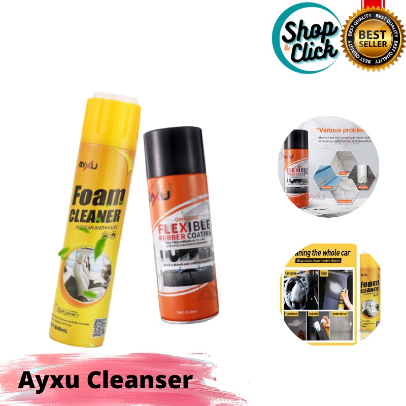 (SHOPANDCLICK) AYXU MultiFunctional Foam Cleaner Flexible Rubber ...