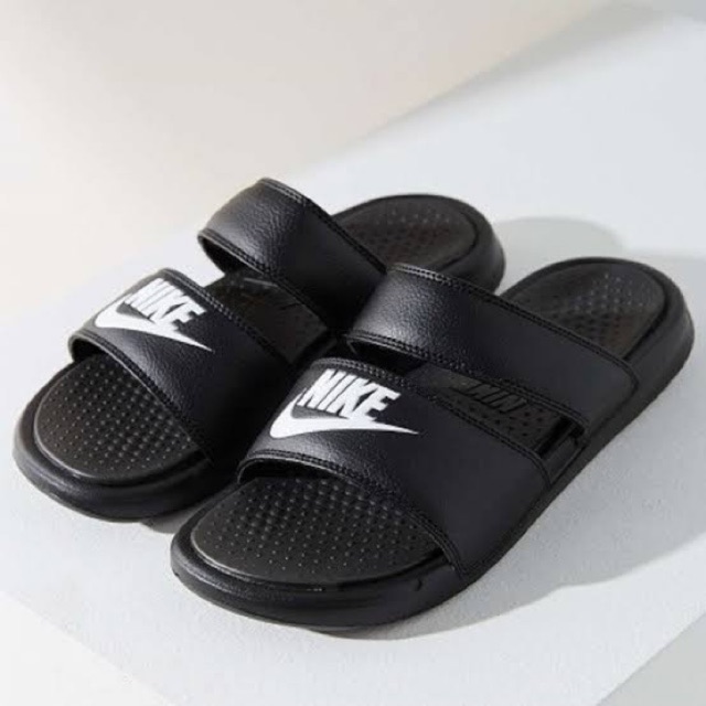 nike 2 strap slides with backstrap