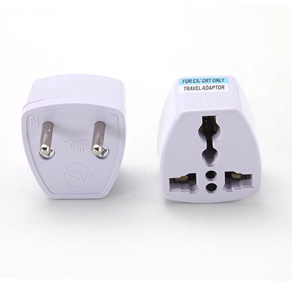 Universal To EU UK US Adapter AC Power Travel Plug Converter Shopee