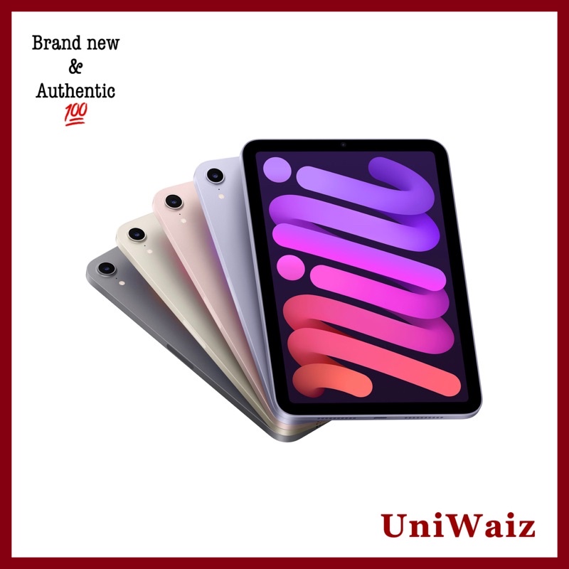 UniWaiz Brand New and Authentic 2021 Mini 6 Gen 6th Generation Wifi ...