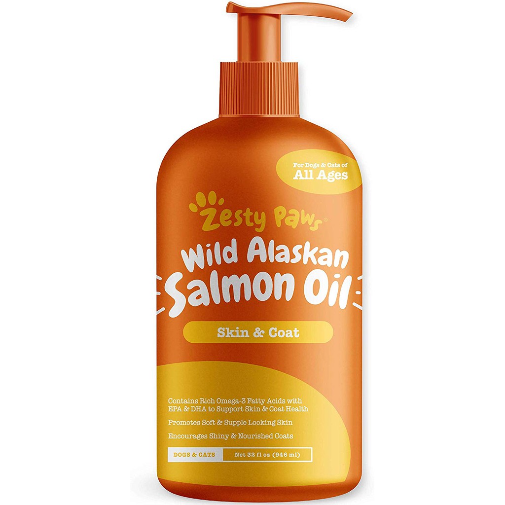 Pure Wild Alaskan Salmon Oil for Dogs 