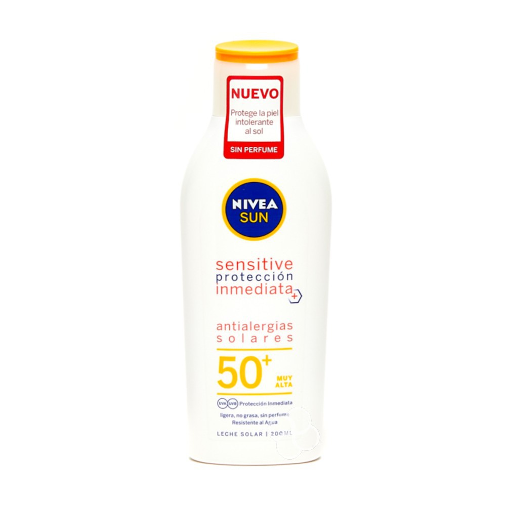 Nivea Sun Sensitive Solar Anti-Allergies Lotion SPF50 + 200mL | Shopee ...