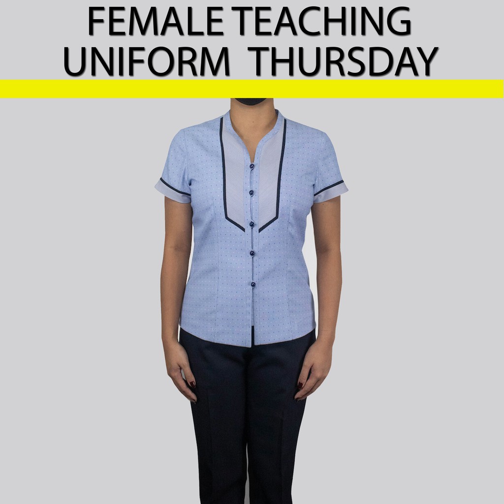 School Teacher Uniform Female Set - DepEd “Released: 2021” Uniform for ...