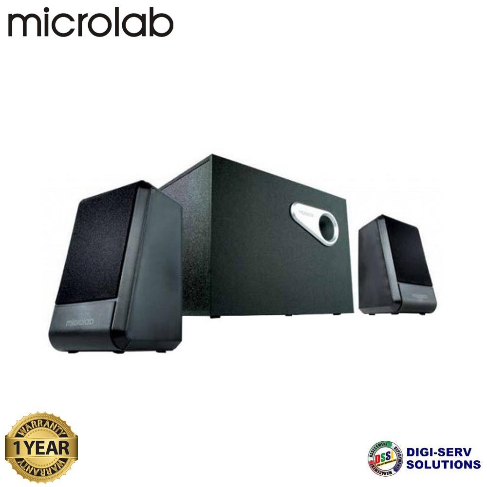 Microlab M-280 RMS Multimedia Speaker with Subwoofer 2.1 Channel 40 ...