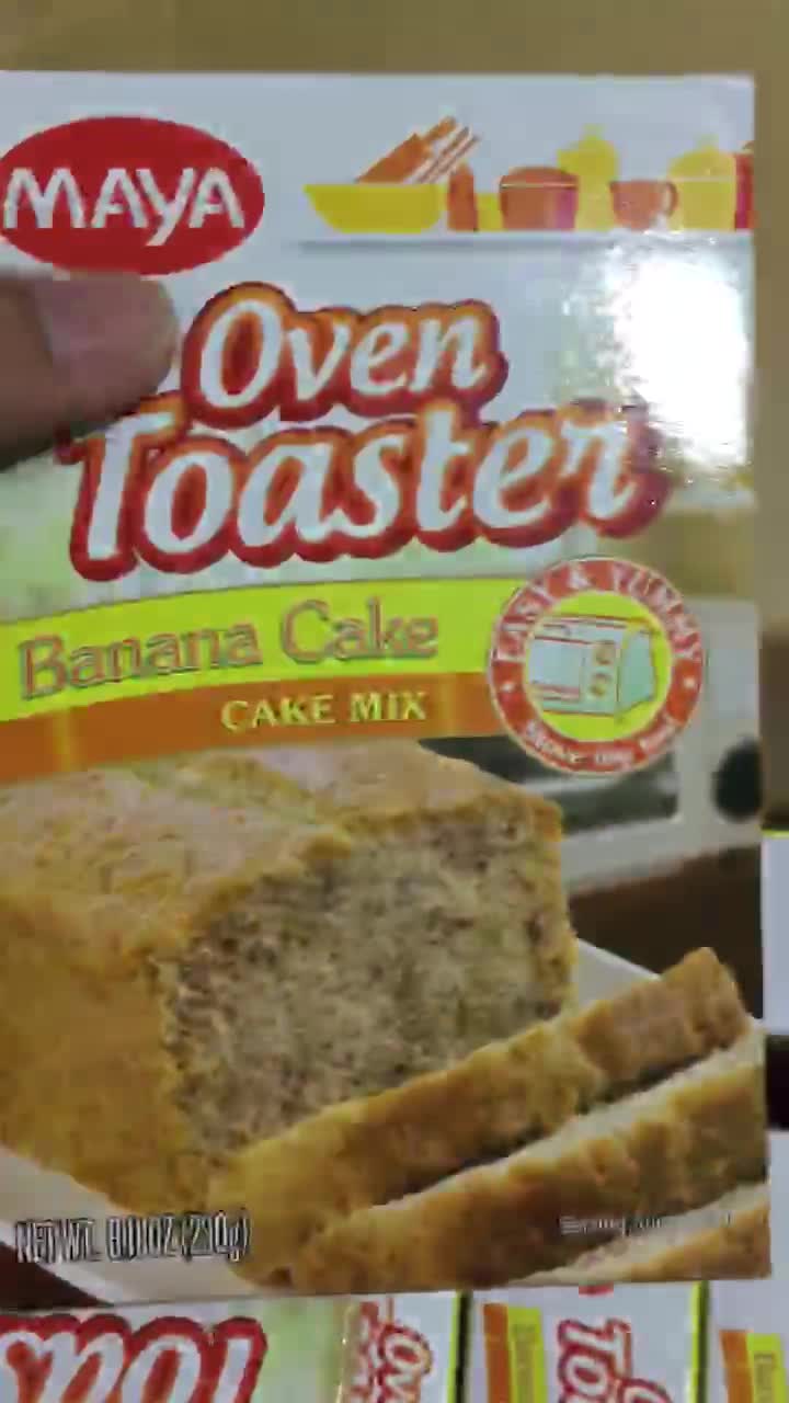 NEW!! MAYA OVEN TOASTER BANANA CAKE MIX 230g Shopee Philippines