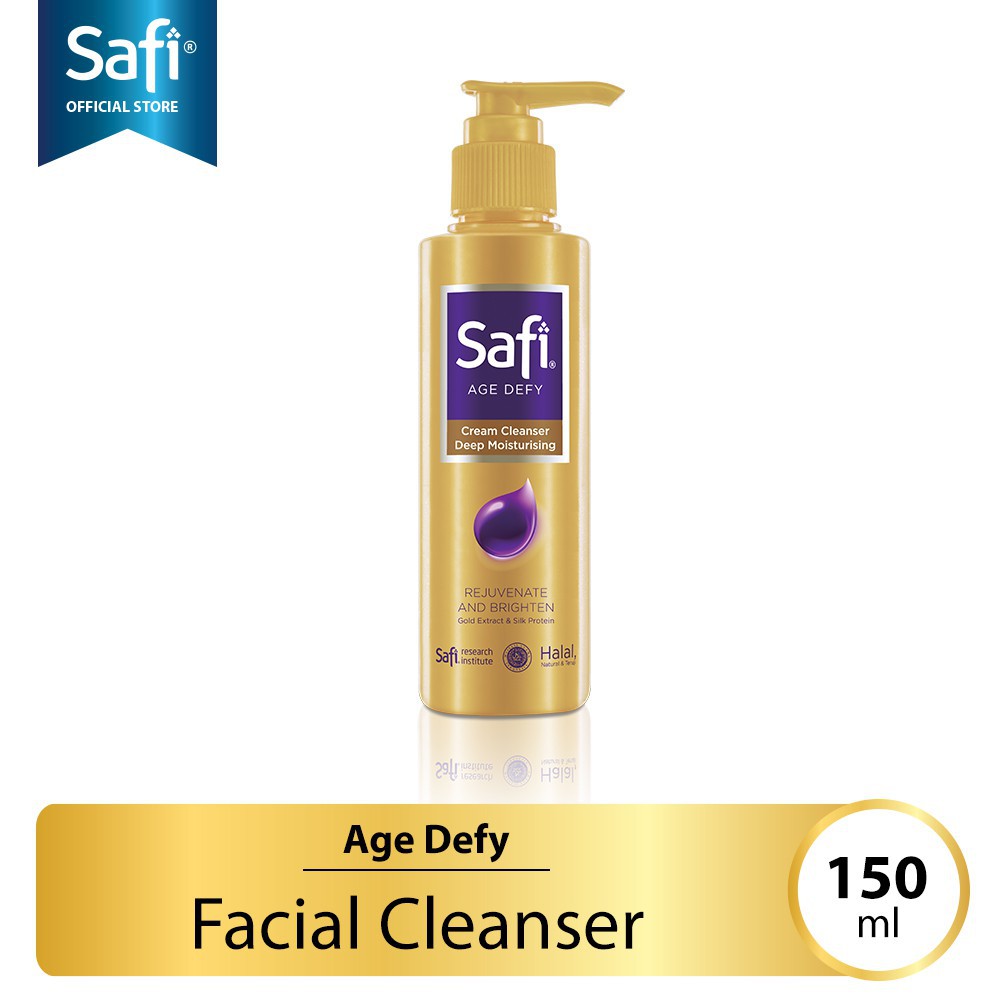 safi age defy cream cleanser deep moisturizer