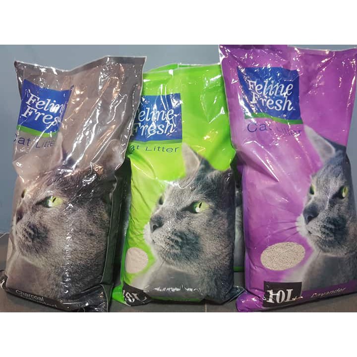 Feline Fresh Cat Litter Sand 10 liters Shopee Philippines