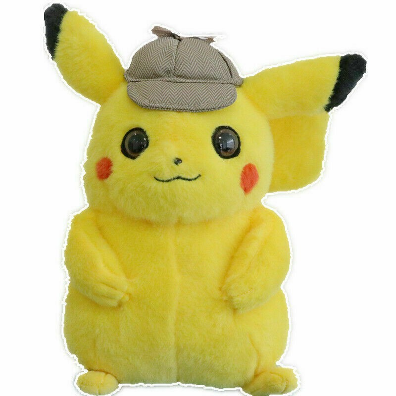 detective pikachu teddy bear