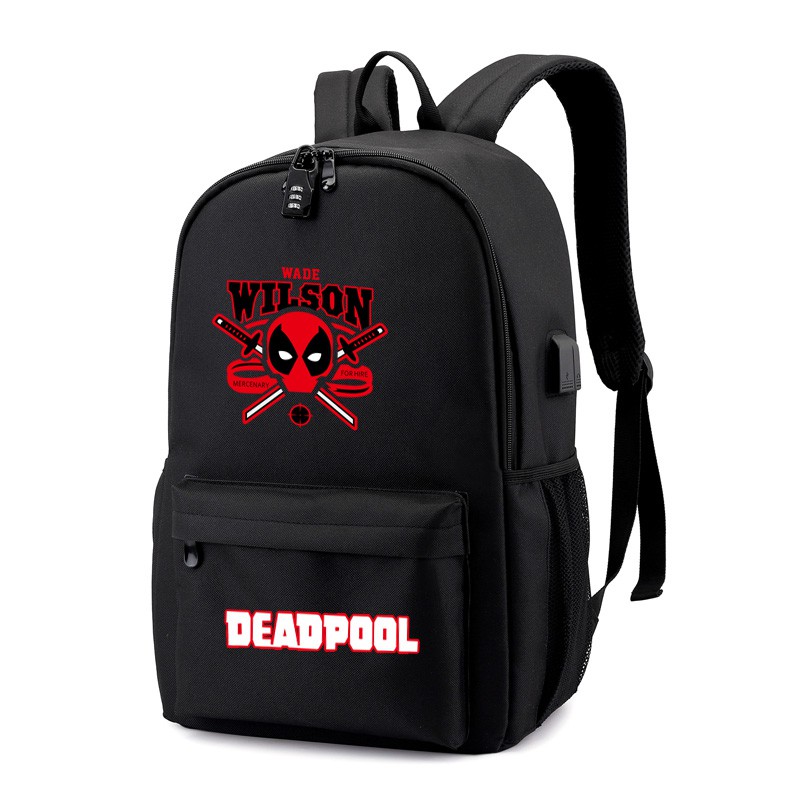 deadpool school bag