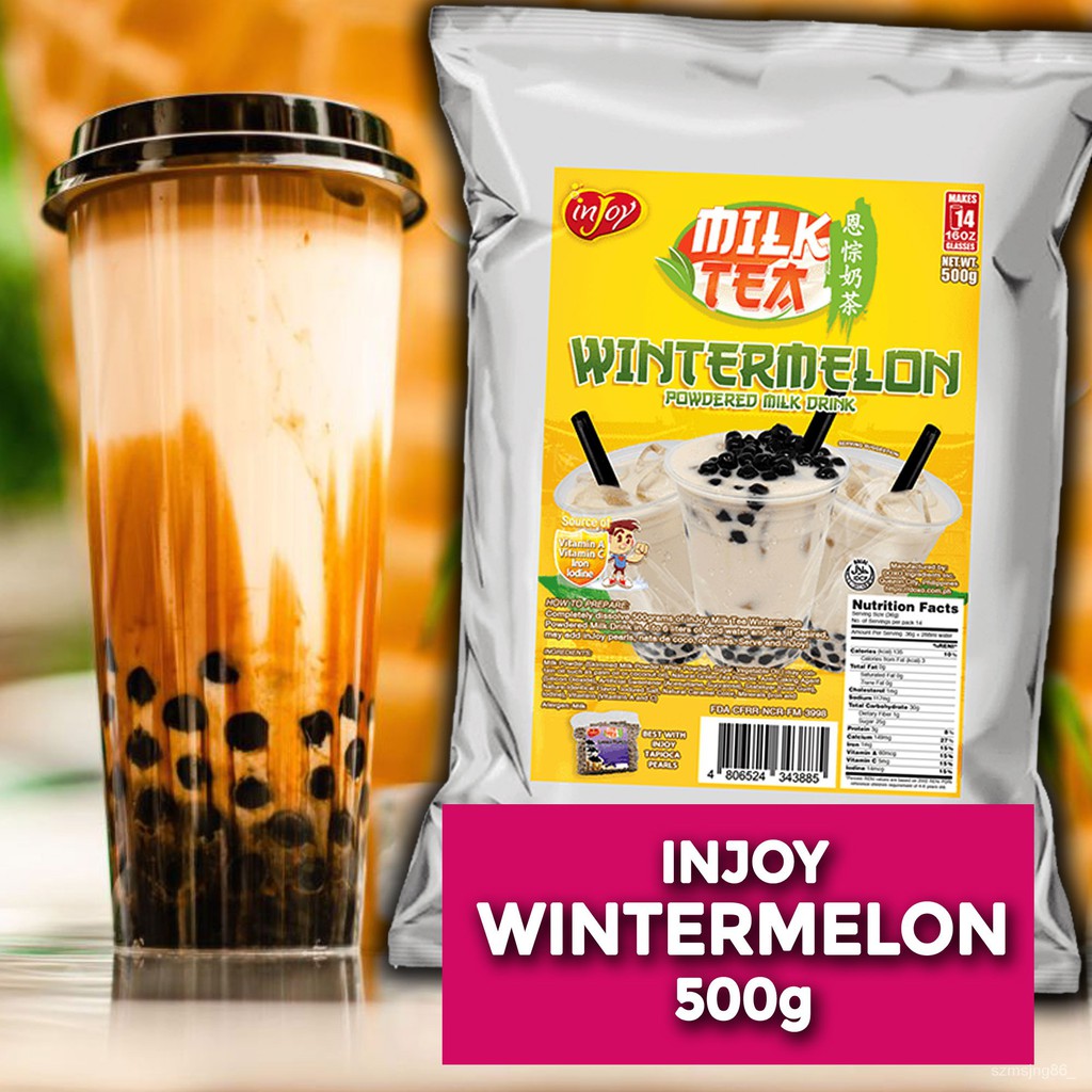 "inJoy" Wintermelon Milk Tea 500g Instant Powdered Milk Tea Drink