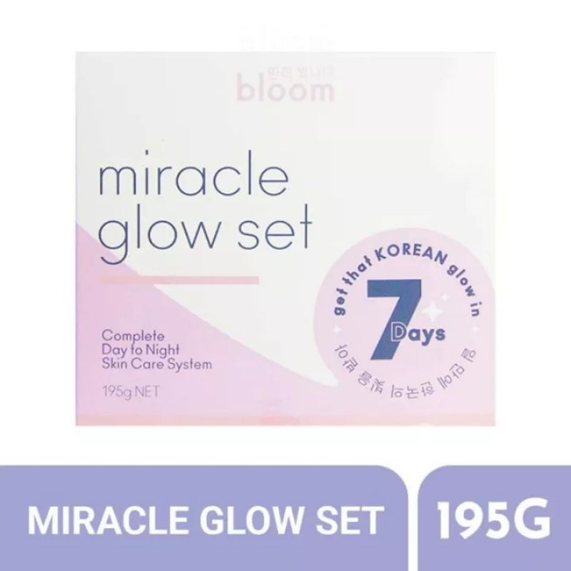 BLOOM Miracle Glow Set/Ultra Kojic Whitening soap/Revitalizing soap