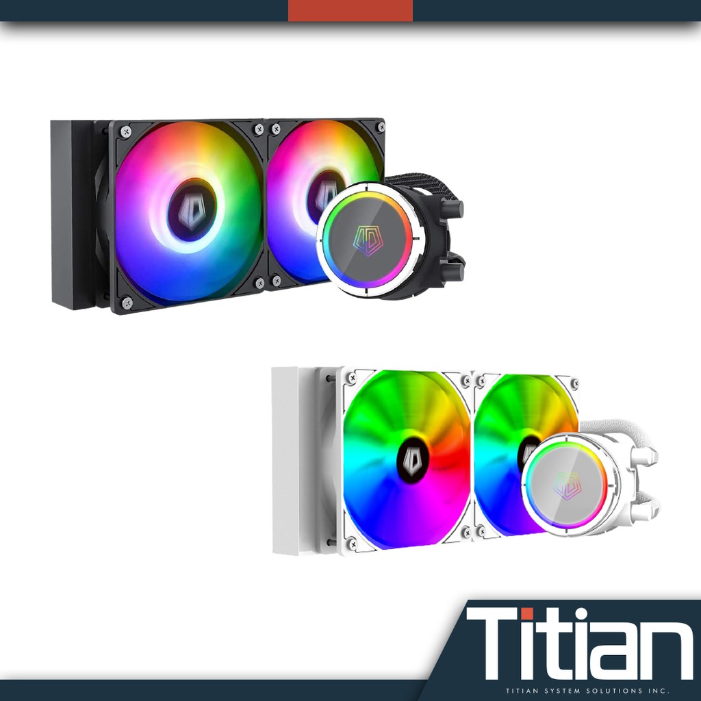 IDCOOLING Zoom Flow 240X RGB CPU Water Cooler 5V Addressable Argb Aio