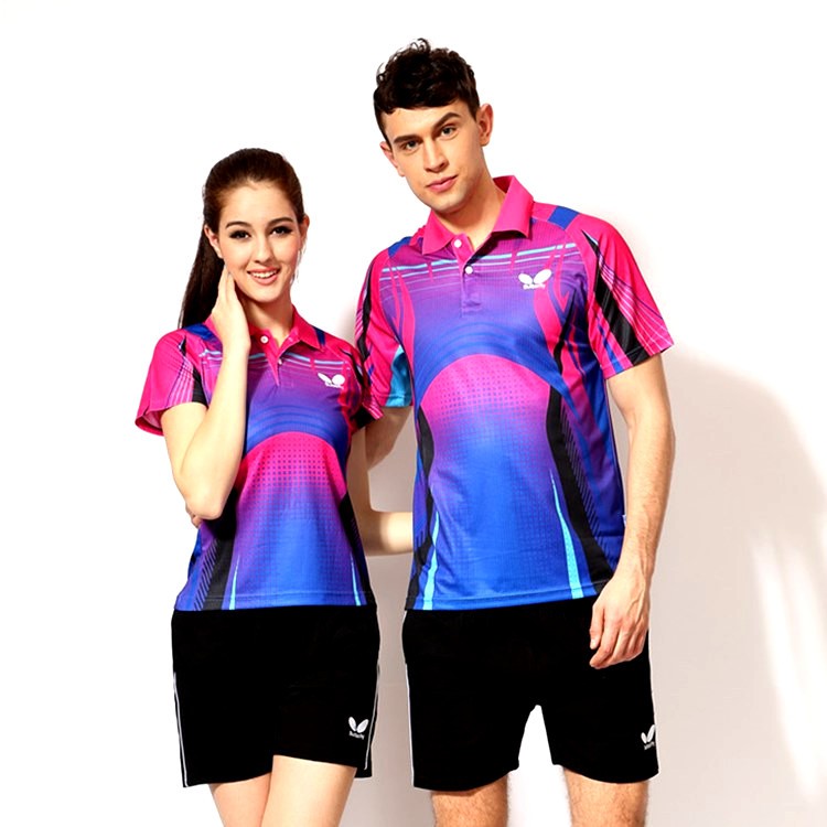Table Tennis Top Design Ping Pong Clothing UK Stock Butterfly Table