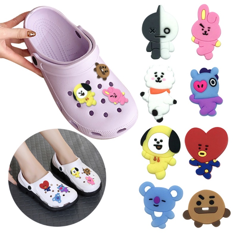 Crocs Jibbitz BTS BT21 Charms p19 per piece (Isa Piraso) Shopee Philippines