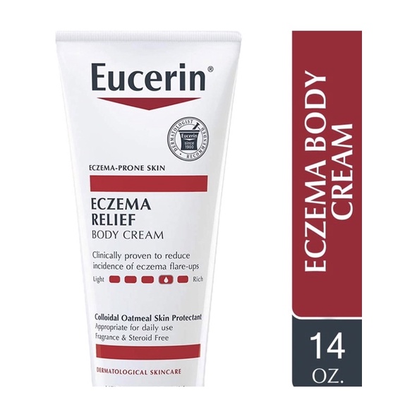 Eucerin Eczema Relief Body Cream, Eczema Cream, Skin Care for Eczema