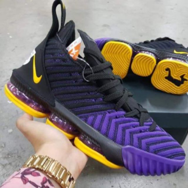 nike lebron 16 lakers