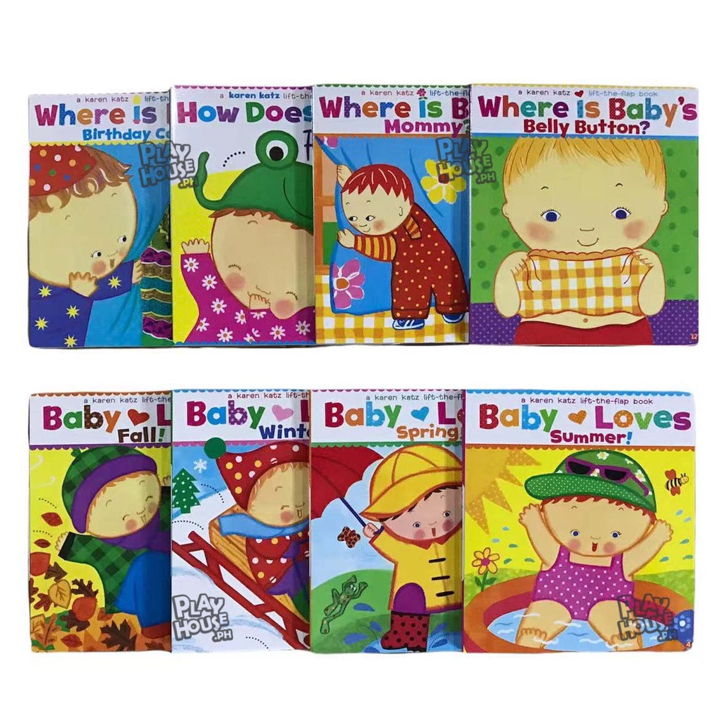 Featured image of Karen Katz Lift-the-Flap Interactive Board Books, Where is Baby's Belly Button