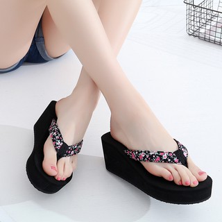 cute wedge flip flops