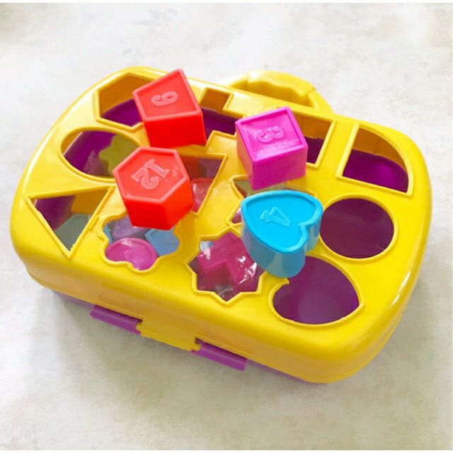 plastic shape sorter