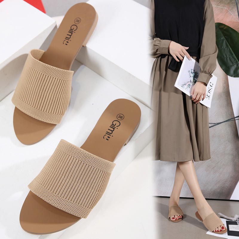 korean flat sandals
