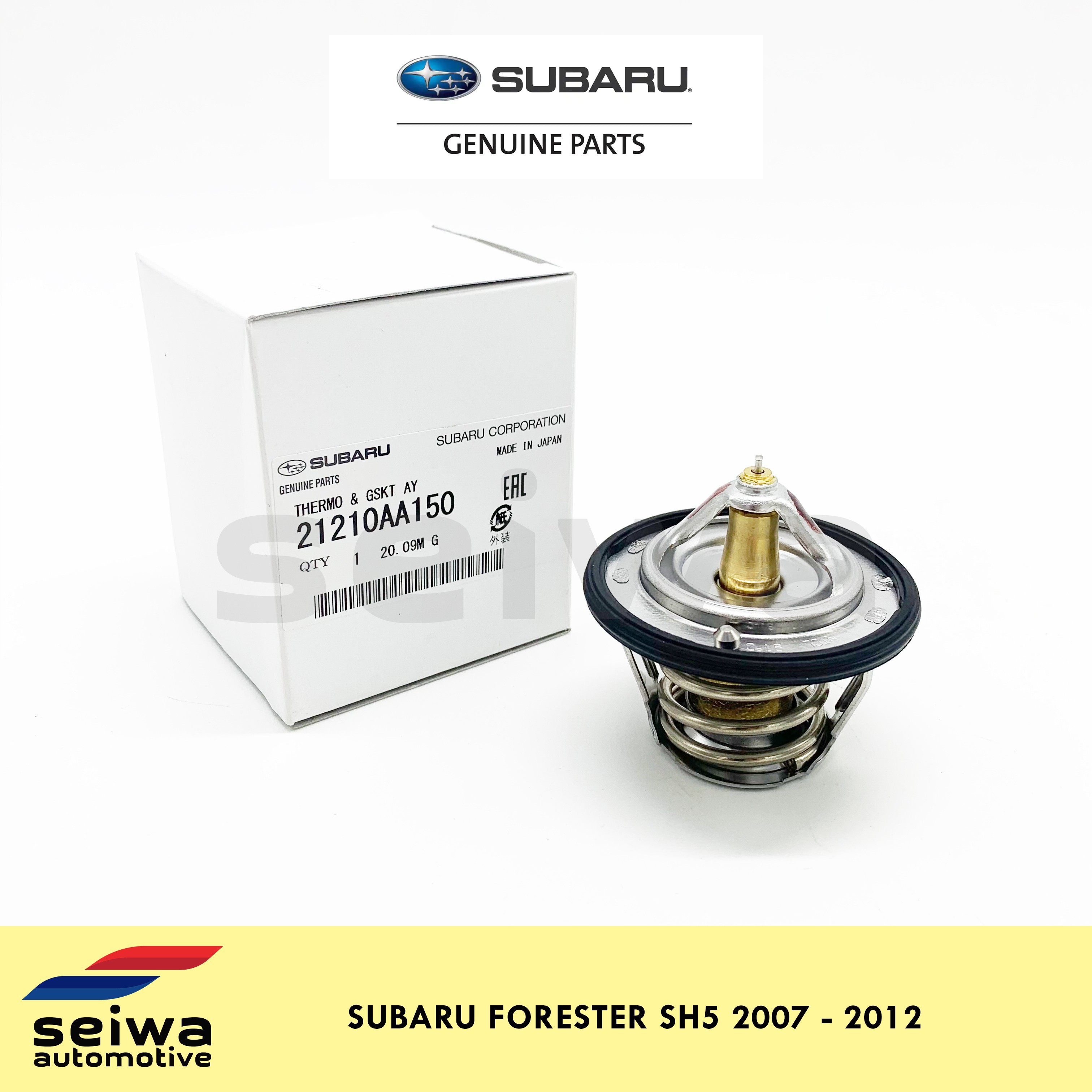 2007 - 2012 Sh5] Subaru Forester Thermostat - Genuine Subaru Auto Parts - 21210Aa150 | Shopee Philippines