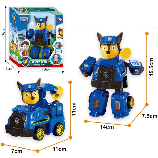 paw patrol marshall robot dog