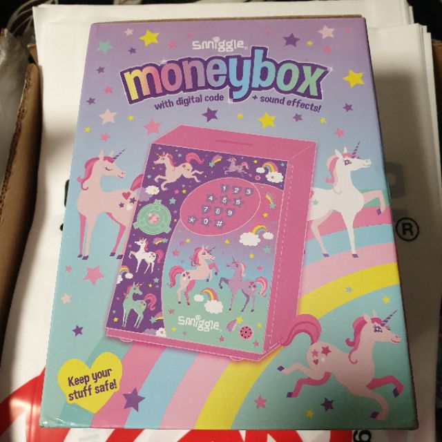 Smiggle Digi Code Moneybox Safebox Philipes