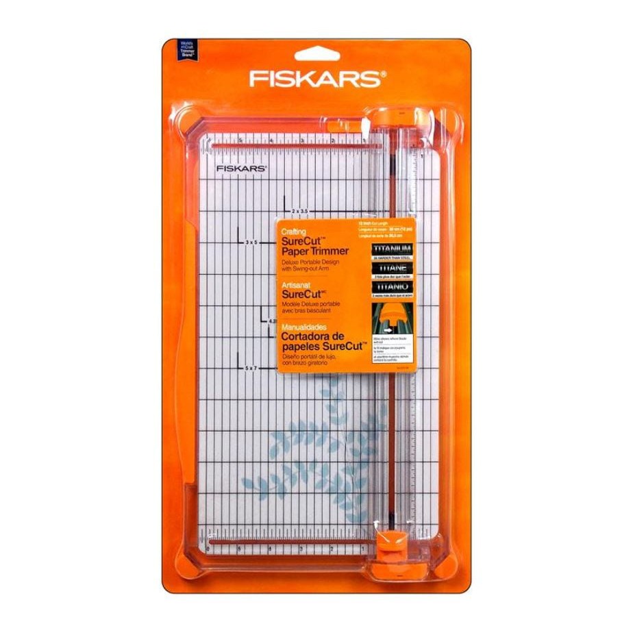 Fiskars Paper Trimmer SureCut™ 12″ Deluxe Crafting Shopee Philippines