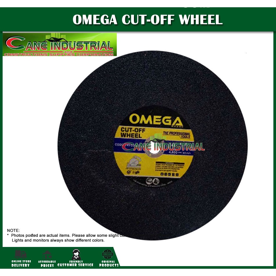 OMEGA Cut Off Wheel 14" (For Metal and Stainless) Shopee Philippines