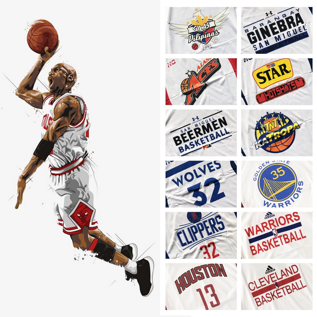 pba basketball jersey for sale