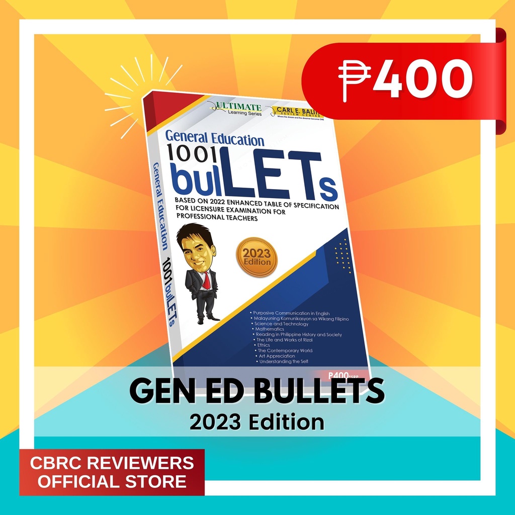 2023 General Education BulLETs | Shopee Philippines