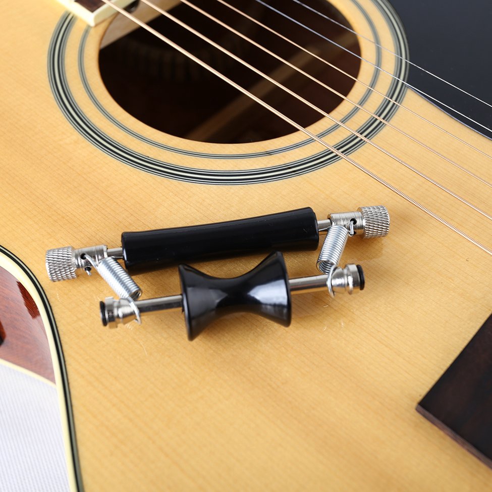 Electric And Acoustic Guitar Capo - Hst Electric Acoustic Guitar Capo Bass Violin Ukulele Capo Single Handed Tune Shopee Philippines